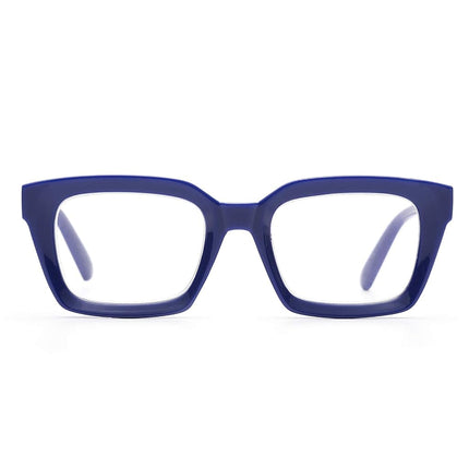 Retro Style Square Reading Glass Big Eyeglass Fram