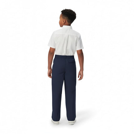 French Toast Husky Boys' Pull-on Pant, Navy, 12H