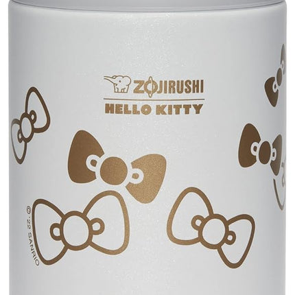Zojirushi SW-EAE50KTWA Stainless Steel Food Jar, 17-Ounce, Hello Kitty Collection White