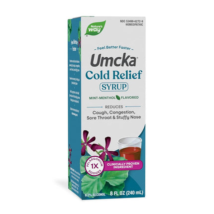 Nature's Way Umcka Menthol Syrup, 8 Ounce