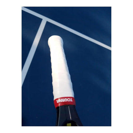 Tourna Mega Tac Extra Tacky Overgrip, White (30-Pack) (MT-30-XLW)