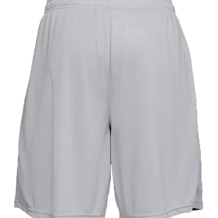 Under Armour Tech Mesh Shorts, Men's Gym Shorts With Complete Ventilation, Versatile Sports Shorts for Training, Running and Working Out, Black/Pitch Gray, L