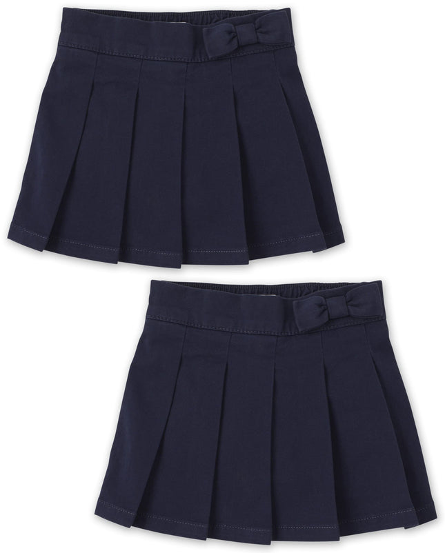 The Children's Place Baby Girls' Uniform Bow Pleat