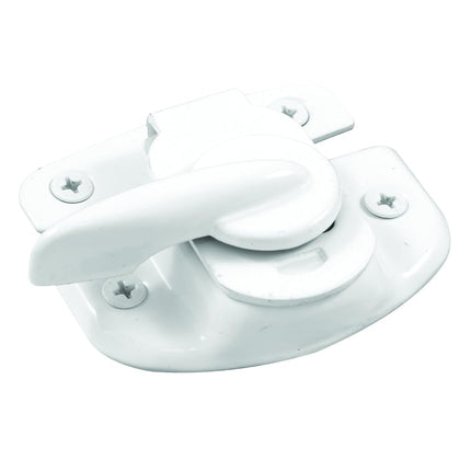 Prime-Line Products U 9925 Window Sash Cam Lock, White Finished Steel