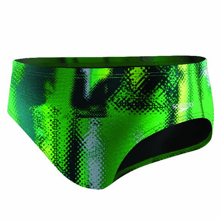 Speedo Men's Xtra Life Lycra Digital Surge Brief S
