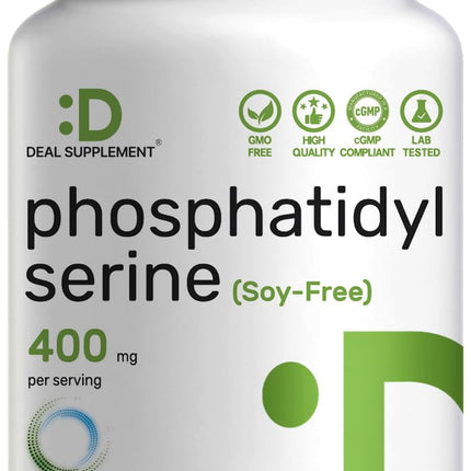 Phosphatidylserine Supplement, 400mg Serving, 240 
