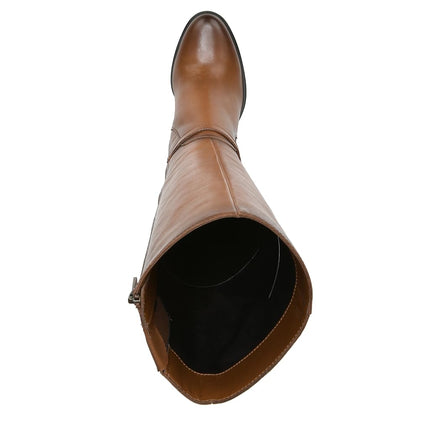 Naturalizer Womens Kalina Knee High Tall Boots Cider Spice Brown Leather 8.5 M