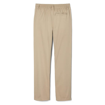 Pantalón Pull-On para niño French Toast, caqui, 20 Husky