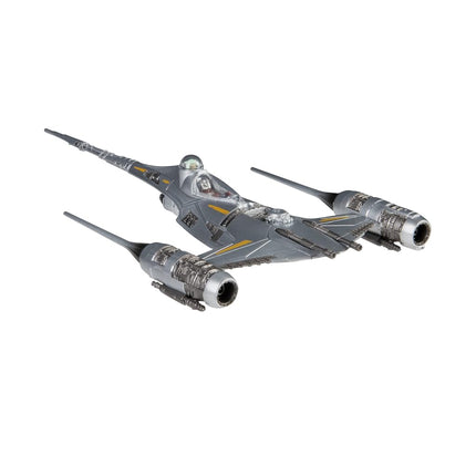 Star Wars Micro Galaxy Squadron The Mandalorian's N-1 Starfighter -13cm Starfighter Class Vehicle with 3cm Micro Figure Accessory