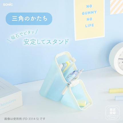 Sonic Costa Puni Gummy Sheer Soda Portable Pen Holder FD-3314-S