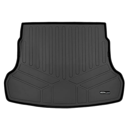 SMARTLINER Alfombrilla Protectora de Carga Negra Personalizada para Todo Clima Compatible con Kia Rio 2018-2023 (Solo Modelos Sedán)