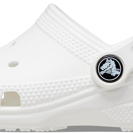 Crocs Unisex Kids Classic Clog T, White, 4 UK Child