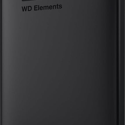 Disco duro externo portátil WD Elements de 1 TB, interfaz USB 3.0, almacenamiento externo portátil, Plug-and-Play, USB 3.2 Gen 1 de supervelocidad, formateado para PC y Mac, negro
