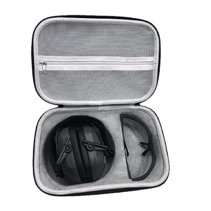WALKER'S Weather-Resistant Durable Shockproof Dustproof EVA Scratch-Free Lining Protective Carrying Storage Case for Hunting Shooting Earmuff, Glasses & Accessories