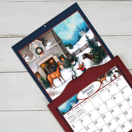 2027 Calendar LANG Linda Nelson Stocks Deluxe Wall 27991001924