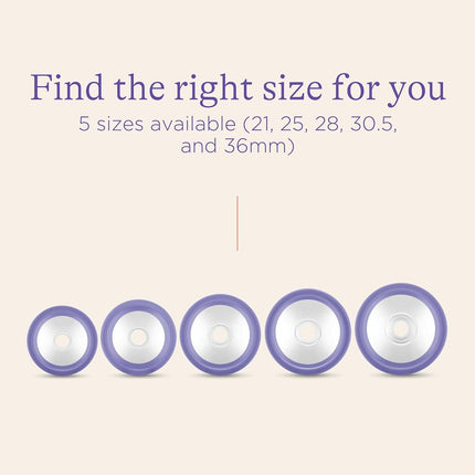 Lansinoh Breast Pump Flanges, 21mm, 2 Count