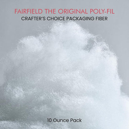 Fairfield Crafter's Choice Polyester Fiberfil, Multi-Colour, 40.64 x 27.94 x 6.35 cm