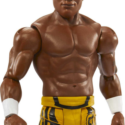 Mattel WWE Figura de acción básica, Shelton Benjamin, Figura coleccionable articulada de 15,24 cm para niños de 6 años en adelante