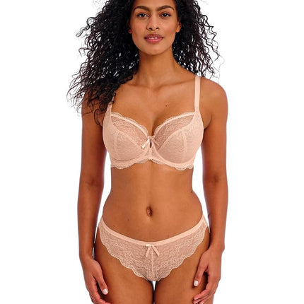 Freya Women's Fancies Underwire Plunge Bra, Natural Beige, 34C