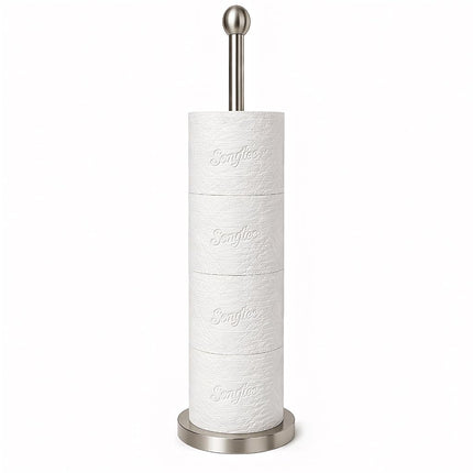 Songtec Toilet Paper Holder Stand with Reserve, Fl