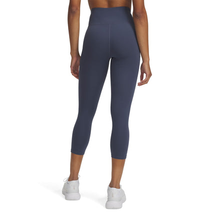 Collant Capri Under Armour Motion pour femme, (045) Downpour Gray / Midnight Navy, XXL