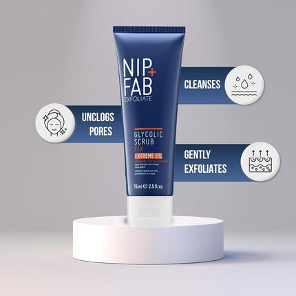 Nip+Fab Glycolic Fix Extreme Scrub, 75ml