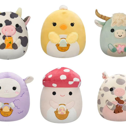 Squishmallows 2025 Easter A Squad Highland Cow, Pi