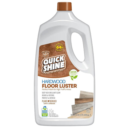Quick Shine Hardwood Floor Luster 64oz | Plant-Bas