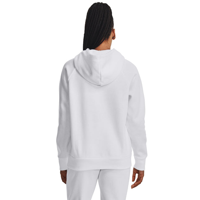 Chandail à capuchon en molleton Rival pour femme Under Armour, (100) Blanc / / Noir, Moyen