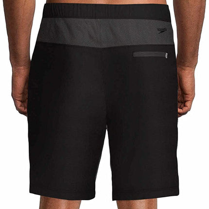 Bañador Speedo Hydro Volley para hombre (negro Speedo, talla L)