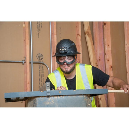 Klein Tools 60479 Safety Goggles, Clear Lens PPE Eye Protection, Anti-Fog, Scratch-Resistant, UV Protection, Adjustable Vents