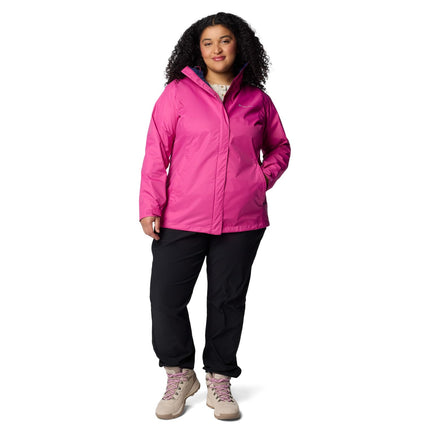 Columbia Women's Arcadia II Jacket, Fuchsia, XX-Large