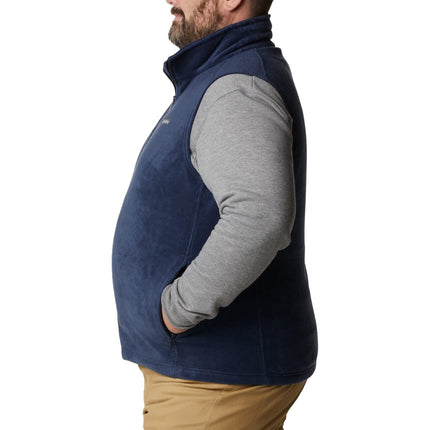 Columbia Men's Steens Mountain Vest Fleece Gilet Vest, Collegiate Navy, Size M