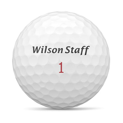 Wilson Staff Zip Double Dozen Golf Balls, White, Large (WGWP25000), 2 Count (Pack of 1) (24 Golf balls total)
