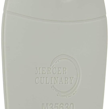 Mercer Culinary M35630 Spatule de dressage en silicone, encoche carrée graduée, marron