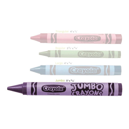 Jumbo Crayons, Assorted Colors, Great Toddler Crayons, 16Count (Pack of 2)