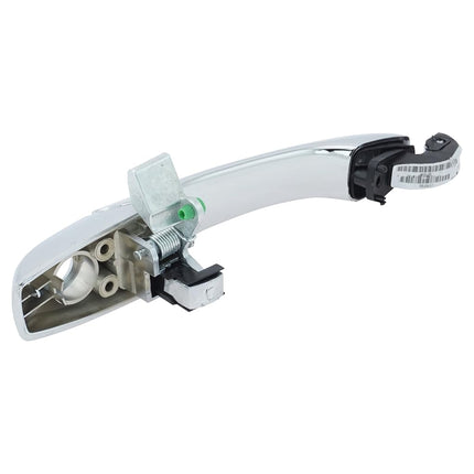 TRQ Front Left Exterior Door Handle Chrome Drivers Side Compatible with 2005-2010 Chrysler 300 2005-2008 Dodge Magnum