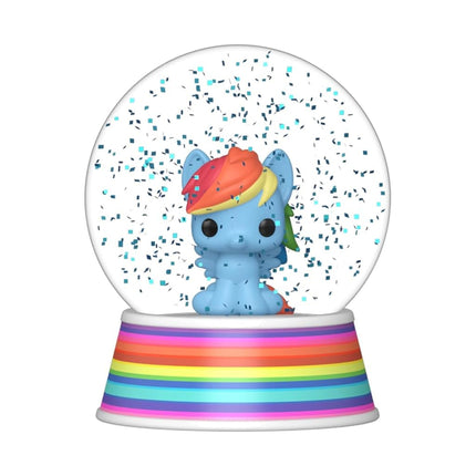 Funko Pop! Mini Glitter Globes: My Little Pony - Rainbow Dash - Collectable Vinyl Figure - Gift Idea - Official Merchandise - Toys for Kids & Adults - Cartoon Fans - Figure for Collectors & Display