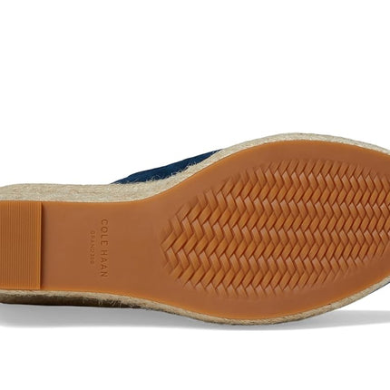 Cole Haan Women's Cloudfeel Southcrest Mule, Blue Wing Teal Suede, 4.5 UK