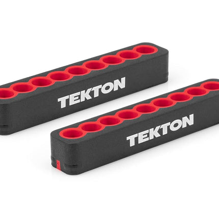 TEKTON 9-Tool 1/4 Inch Bit Rail Set, 2-Piece | ODB91000