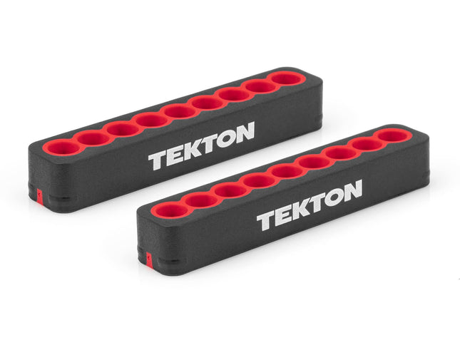 TEKTON 9-Tool 1/4 Inch Bit Rail Set, 2-Piece | ODB