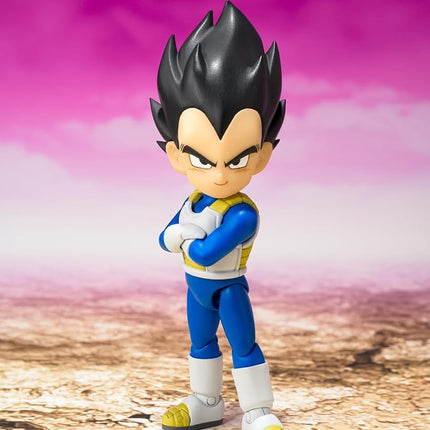 TAMASHII NATIONS - Dragon Ball DAIMA - Vegeta (Mini) -DAIMA-, Bandai Spirits S.H.Figuarts Action Figure