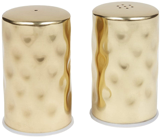 American Metalcraft GHSP2 Hammered Salt & Pepper S