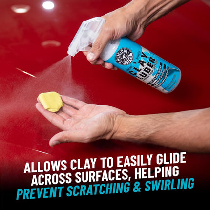 Chemical Guys Complete Clay Kit – Paint Restoration Set with 3 Clay Bars, Clay Luber & Microfibre Towel for Smooth, Clean & Glossy Paintwork