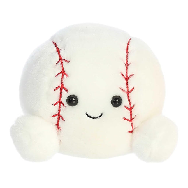 Aurora Adorable Palm Pals Slugger Baseball Stuffed Animal - Pocket-Sized Play - Collectable Fun - White 5 Inches