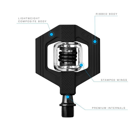 Crankbrothers Candy-1 Pedals, Black