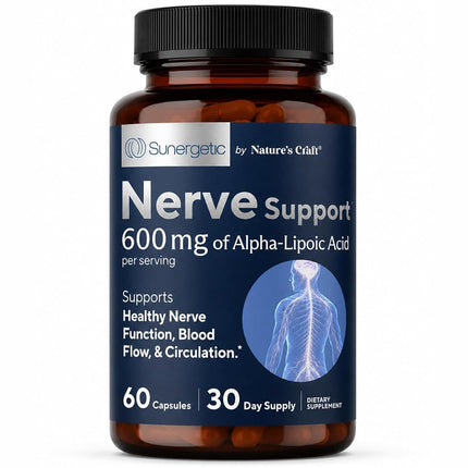 Premium Nerve Support Supplement – with Alpha Lipo