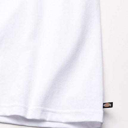 Dickies Men's Short Sleeve Heavyweight Crew Neck, White, 2X