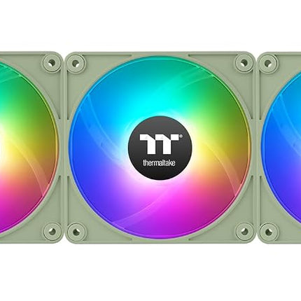 Thermaltake CT120 EX Reverse ARGB Sync Matcha Green 3 Pack Geh�usel�fter