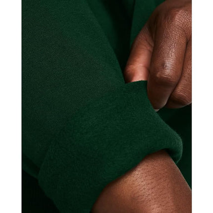 Under Armour Women's Rival Fleece Hoodie, (301) Forest Green / / White, XS
